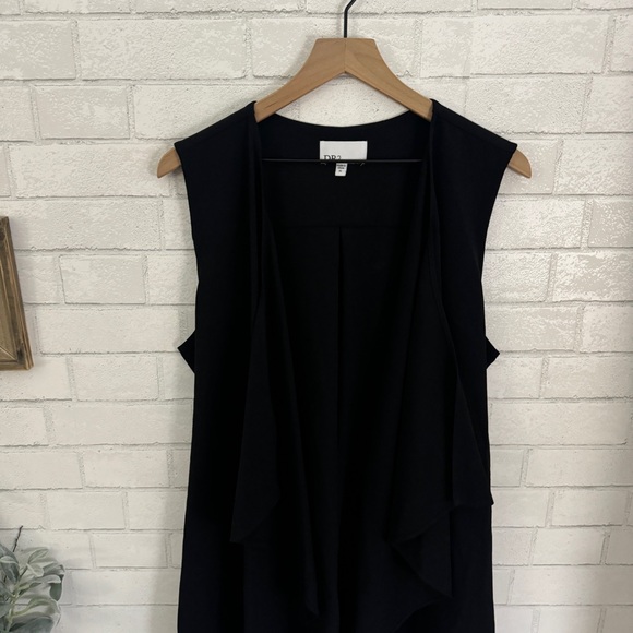 DR2 Black Open Front Vest - Picture 3 of 7